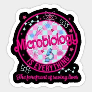 Pink Retro Lab Week 2024, Microbiology, Laboratory, Lab Tech Team, Med Tech, Lab Scientist Sticker